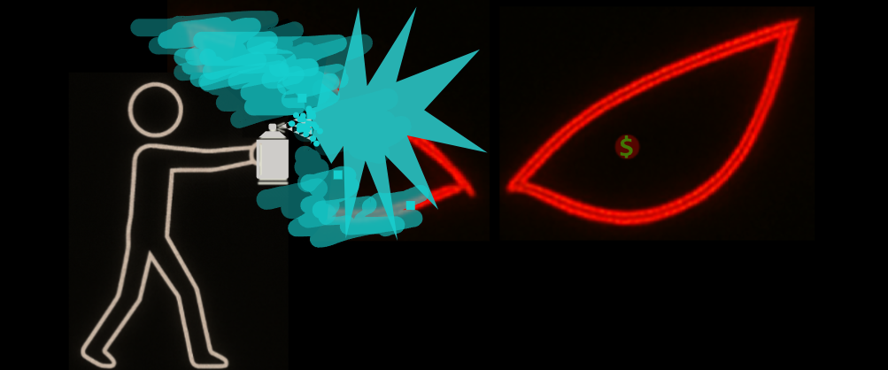 Blind them, and they lose their power